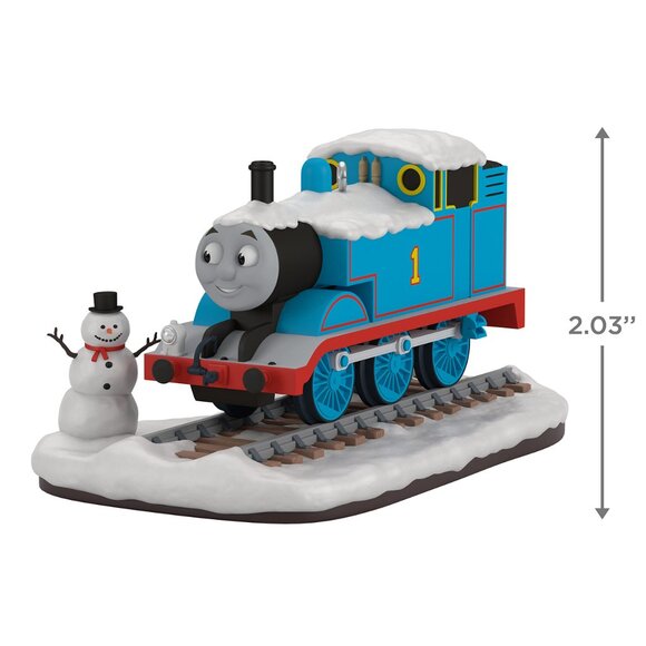New! Thomas the Tank Engine Hallmark Keepsake Christmas Ornament Snow Buddies - Picture 3 of 5